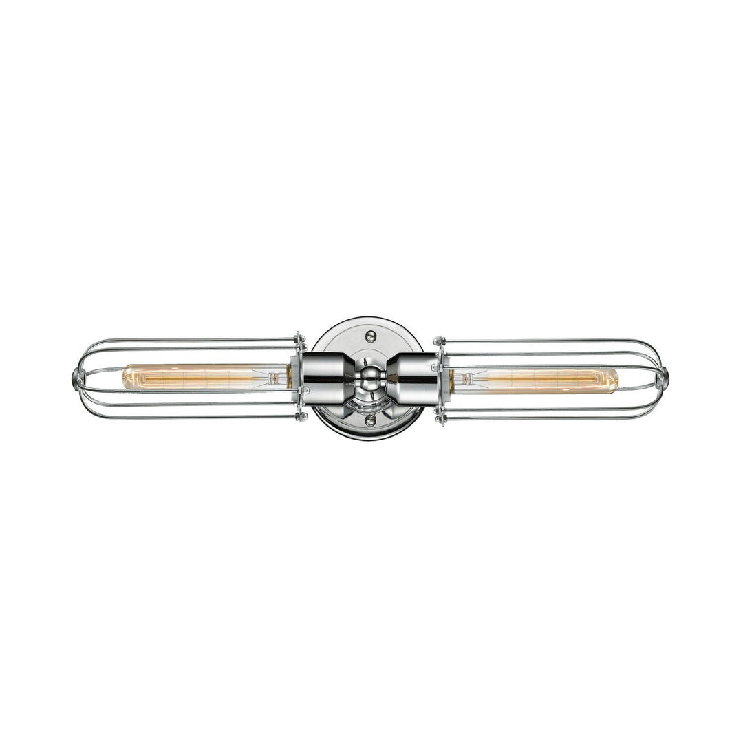 Innovations Austere 900-2W-PC-CE225-PC-LED Bath Vanity Light 22 in. wide - Polished Chrome