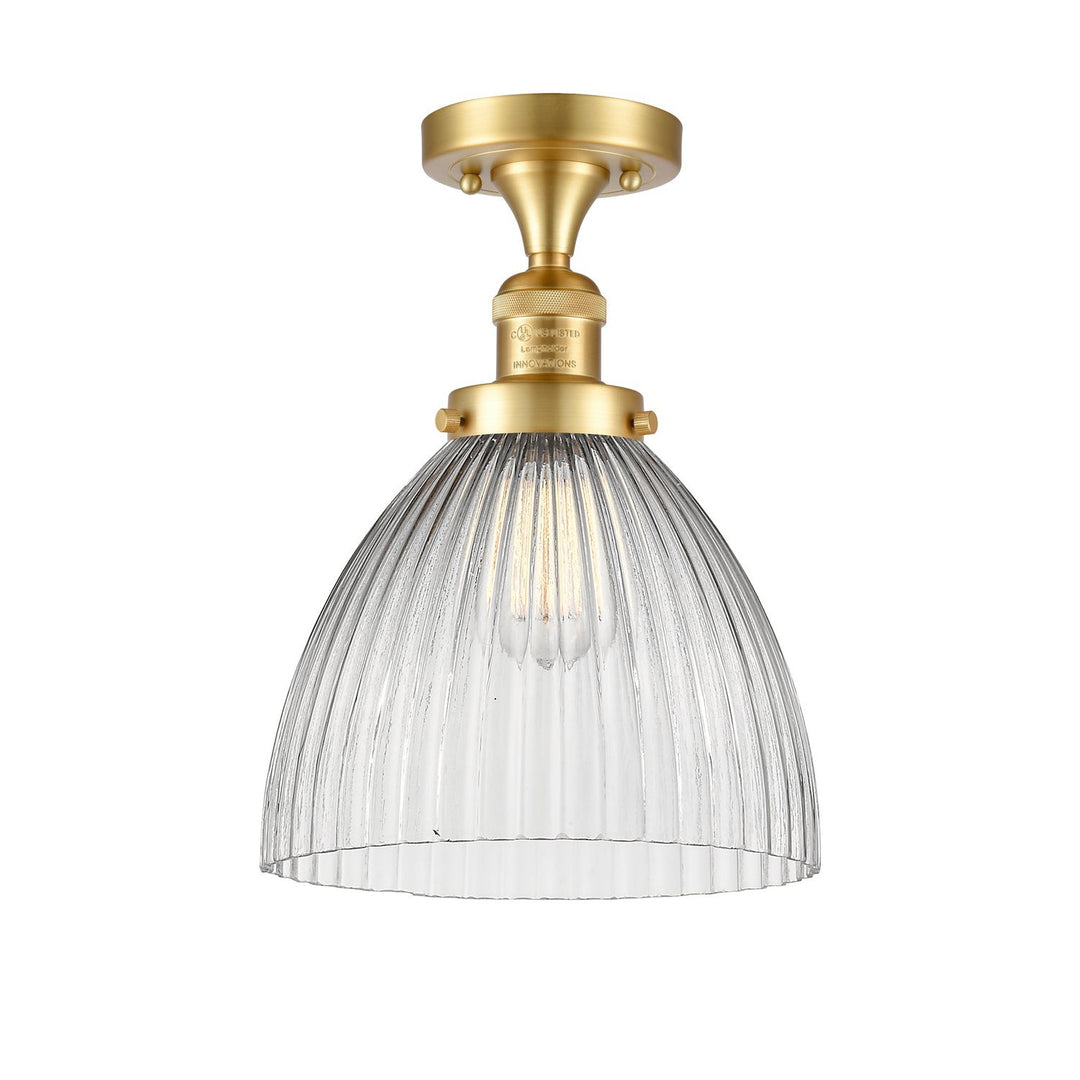 Innovations Franklin Restoration 517-1CH-SG-G222-LED Ceiling Light - Satin Gold