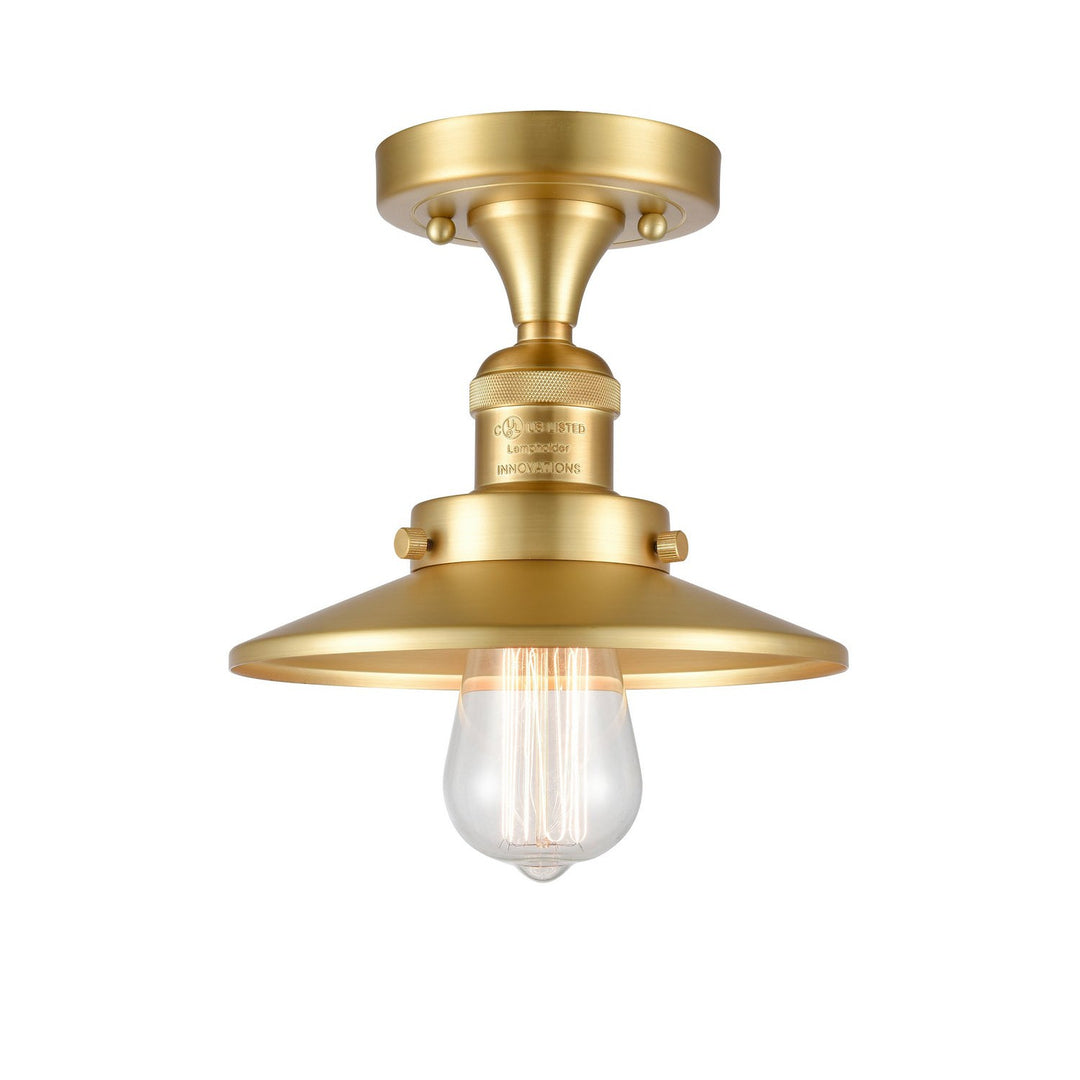 Innovations Franklin Restoration 517-1CH-SG-M4-LED Ceiling Light - Satin Gold