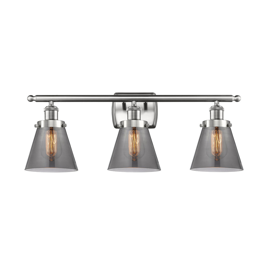 Innovations Ballston Urban 916-3W-SN-G63-LED Bath Vanity Light 26 in. wide - Brushed Satin Nickel