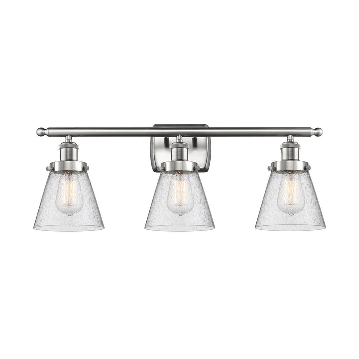 Innovations Ballston Urban 916-3W-SN-G64-LED Bath Vanity Light 26 in. wide - Brushed Satin Nickel