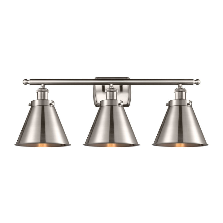 Innovations Ballston Urban 916-3W-SN-M13-SN-LED Bath Vanity Light 26 in. wide - Brushed Satin Nickel