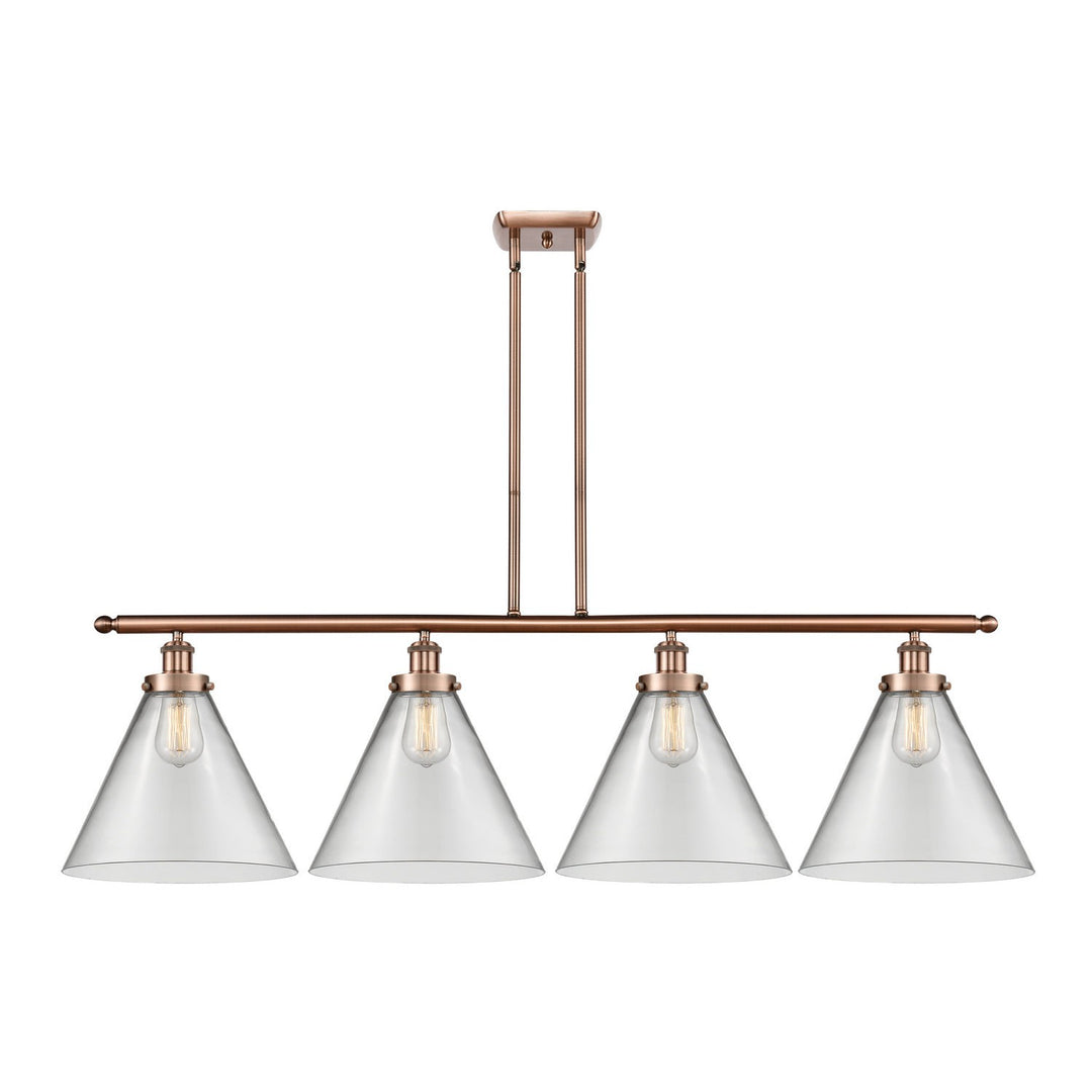 Innovations Ballston Urban 916-4I-AC-G42-L Pendant Light - Antique Copper