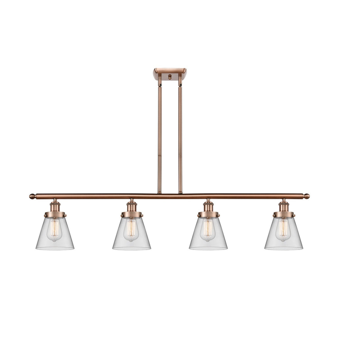 Innovations Ballston Urban 916-4I-AC-G62 Pendant Light - Antique Copper