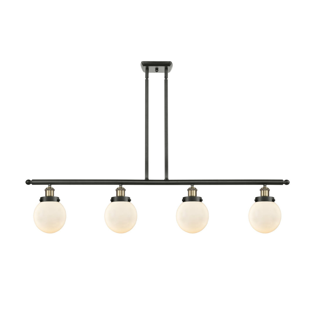 Innovations Ballston Urban 916-4I-BAB-G201-6 Pendant Light - Black Antique Brass
