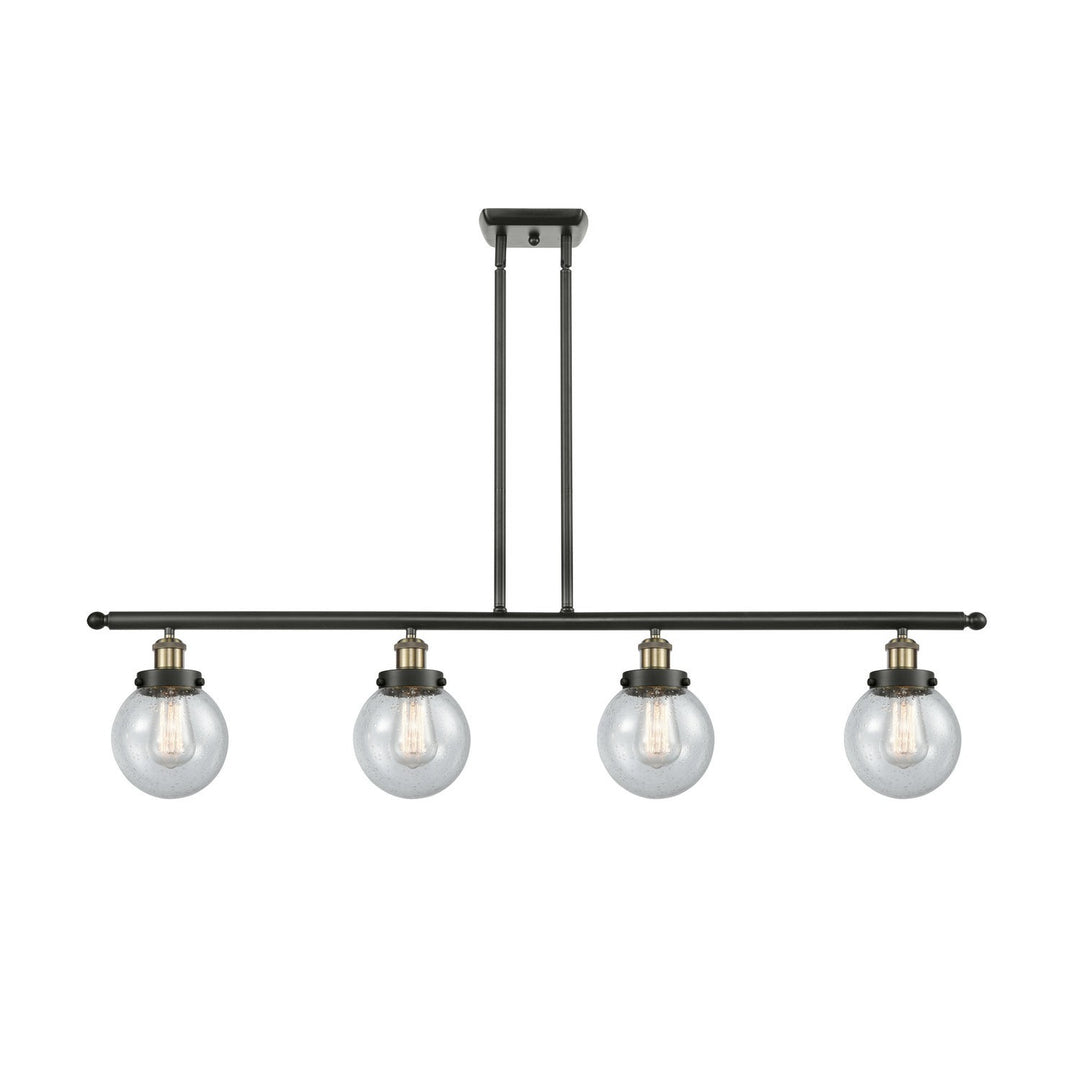 Innovations Ballston Urban 916-4I-BAB-G204-6-LED Pendant Light - Black Antique Brass