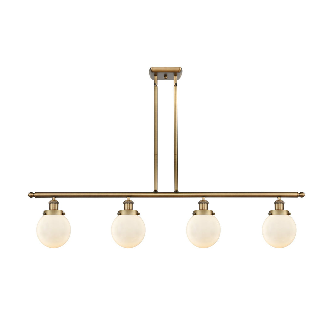 Innovations Ballston Urban 916-4I-BB-G201-6 Pendant Light - Brushed Brass