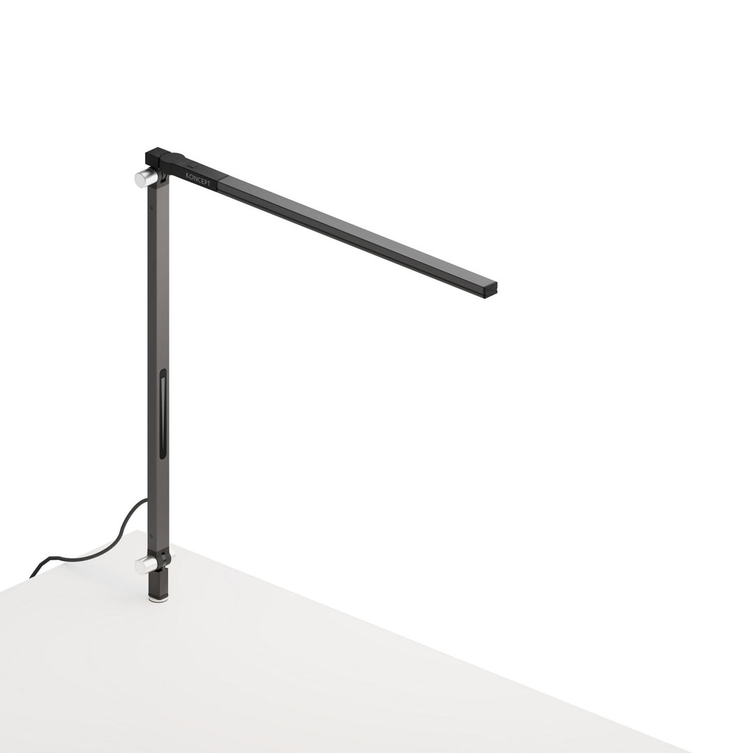 Koncept Lighting AR1100-CD-MBK-THR Modern Z-Bar Lamp Metallic Black