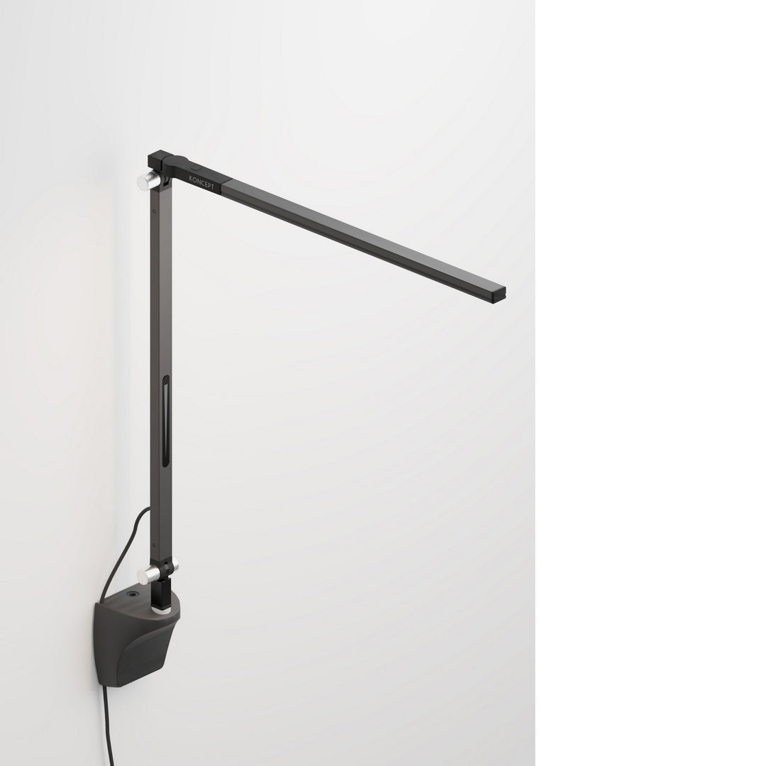 Koncept Lighting AR1100-CD-MBK-WAL  Z-Bar Lamp Metallic Black