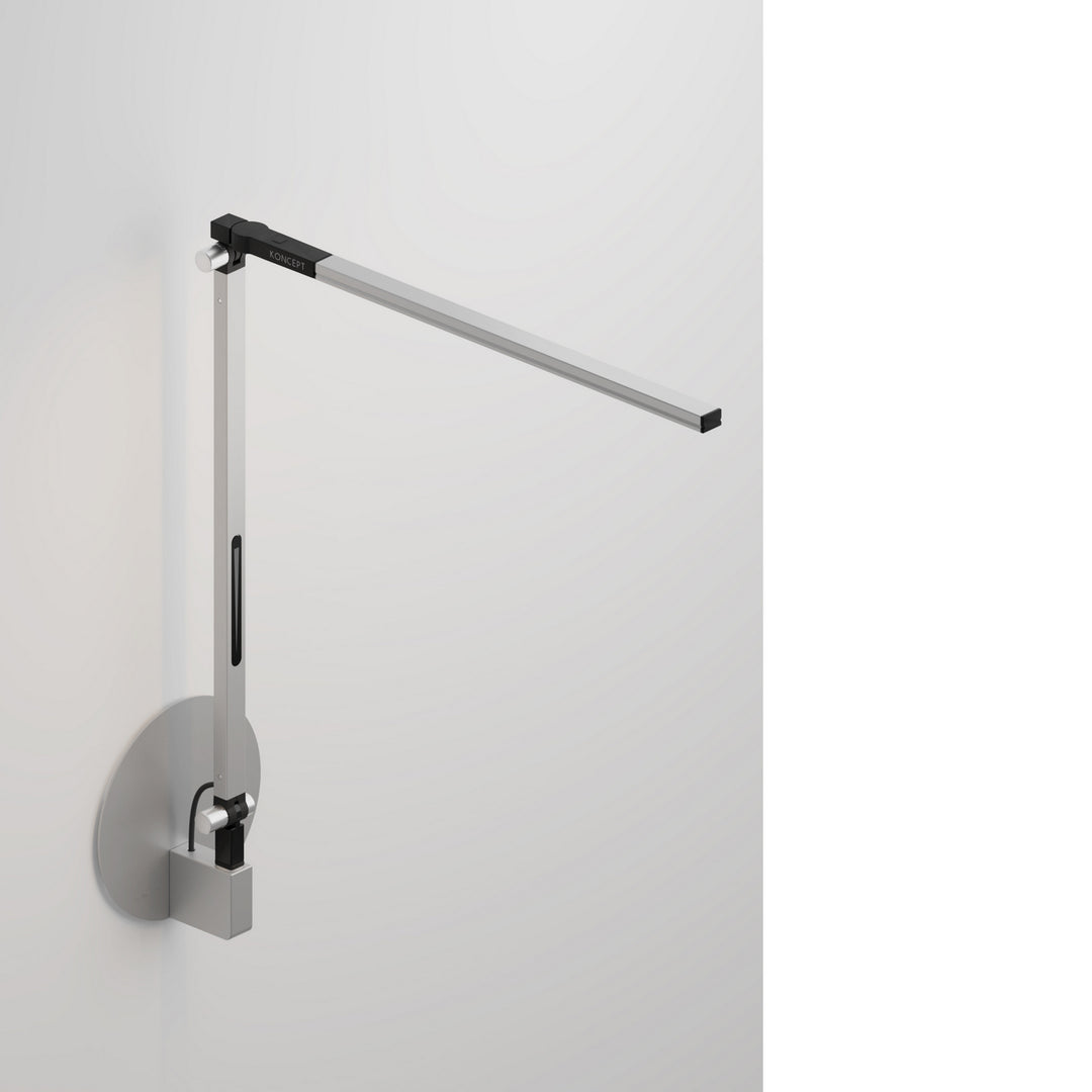 Koncept Lighting AR1100-CD-SIL-HWS Modern Z-Bar Lamp Silver