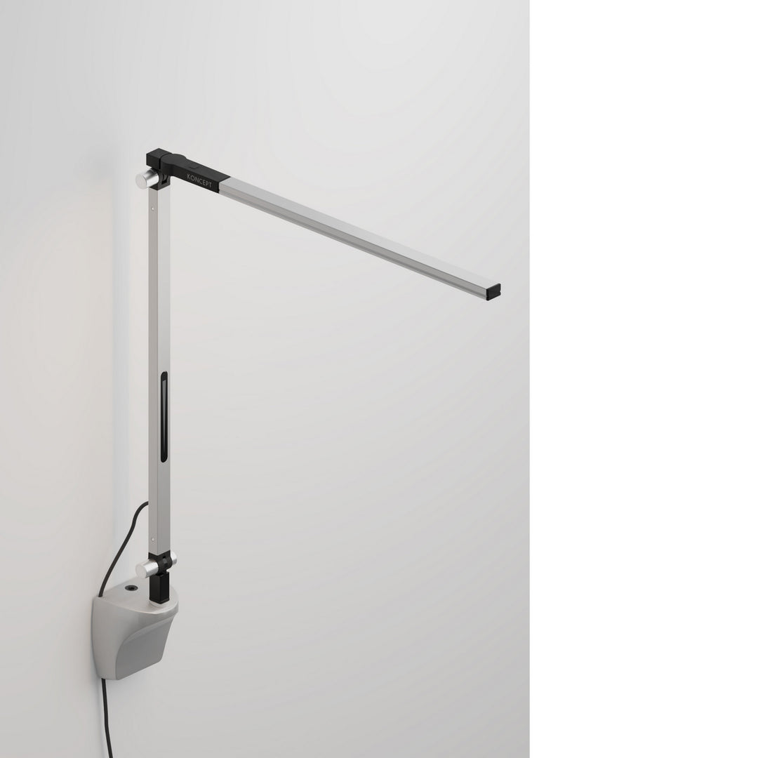 Koncept Lighting AR1100-CD-SIL-WAL Modern Z-Bar Lamp Silver