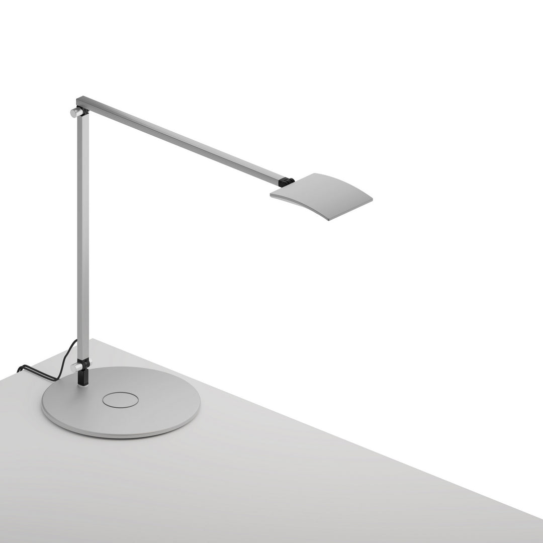 Koncept Lighting AR2001-SIL-QCB Modern Mosso Lamp Silver