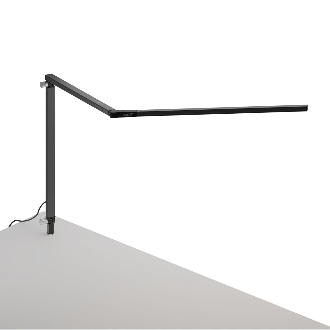 Koncept Lighting AR3000-CD-MBK-THR Modern Z-Bar Lamp Metallic Black