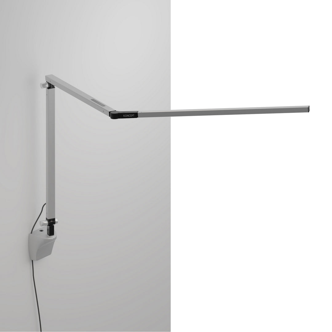 Koncept Lighting AR3000-CD-SIL-WAL Modern Z-Bar Lamp Silver