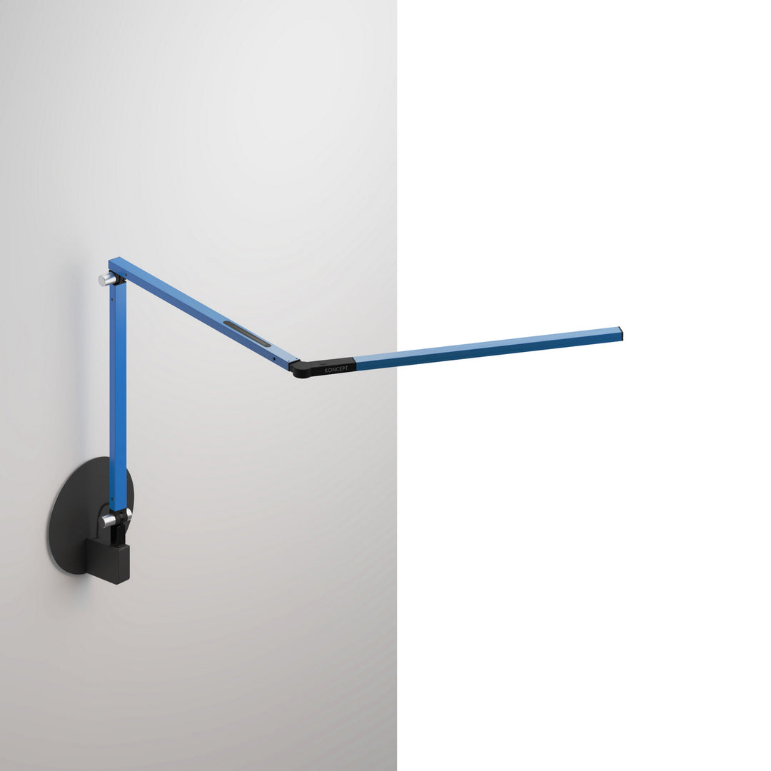 Koncept Lighting AR3100-WD-BLU-HWS Modern Z-Bar Lamp Blue