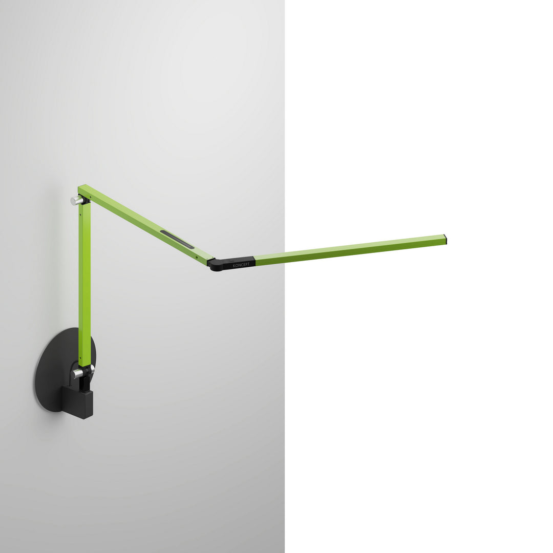 Koncept Lighting AR3100-WD-GRN-HWS Modern Z-Bar Lamp Green