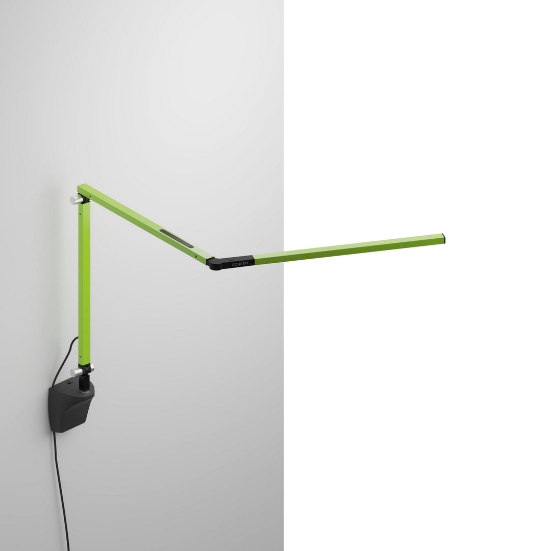 Koncept Lighting AR3100-WD-GRN-WAL Modern Z-Bar Lamp Green