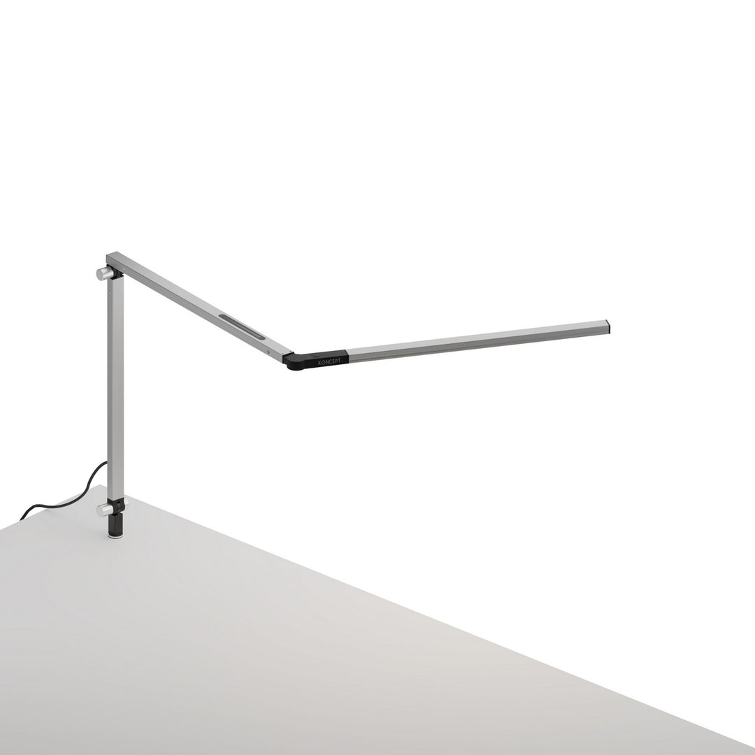 Koncept Lighting AR3100-WD-SIL-THR Modern Z-Bar Lamp Silver