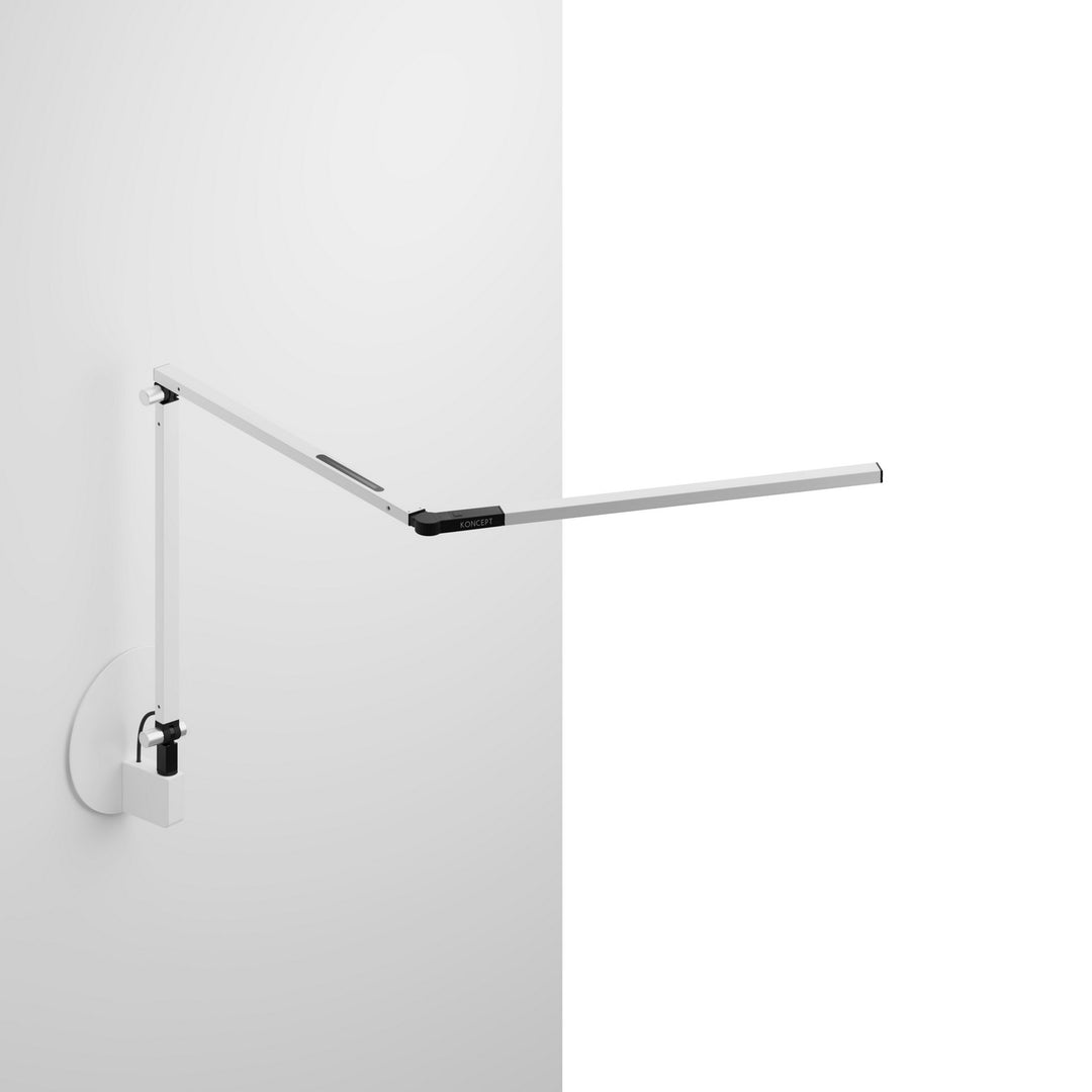 Koncept Lighting AR3100-WD-WHT-HWS Modern Z-Bar Lamp White