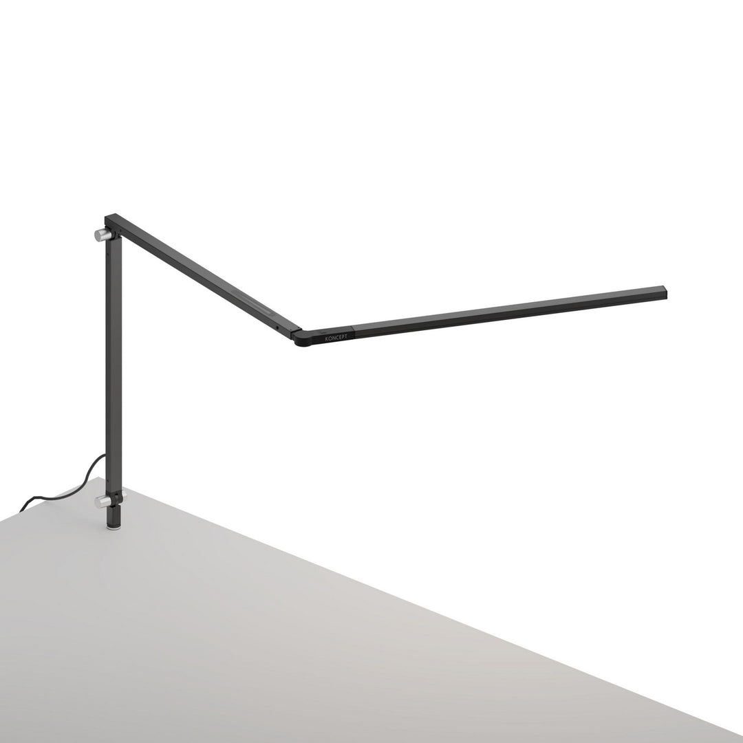 Koncept Lighting AR3200-CD-MBK-THR Modern Z-Bar Lamp Metallic Black