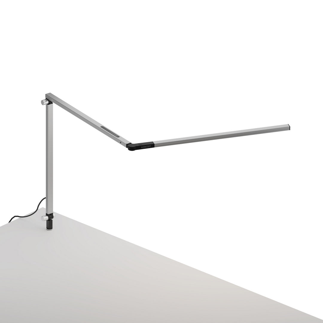 Koncept Lighting AR3200-CD-SIL-THR Modern Z-Bar Lamp Silver