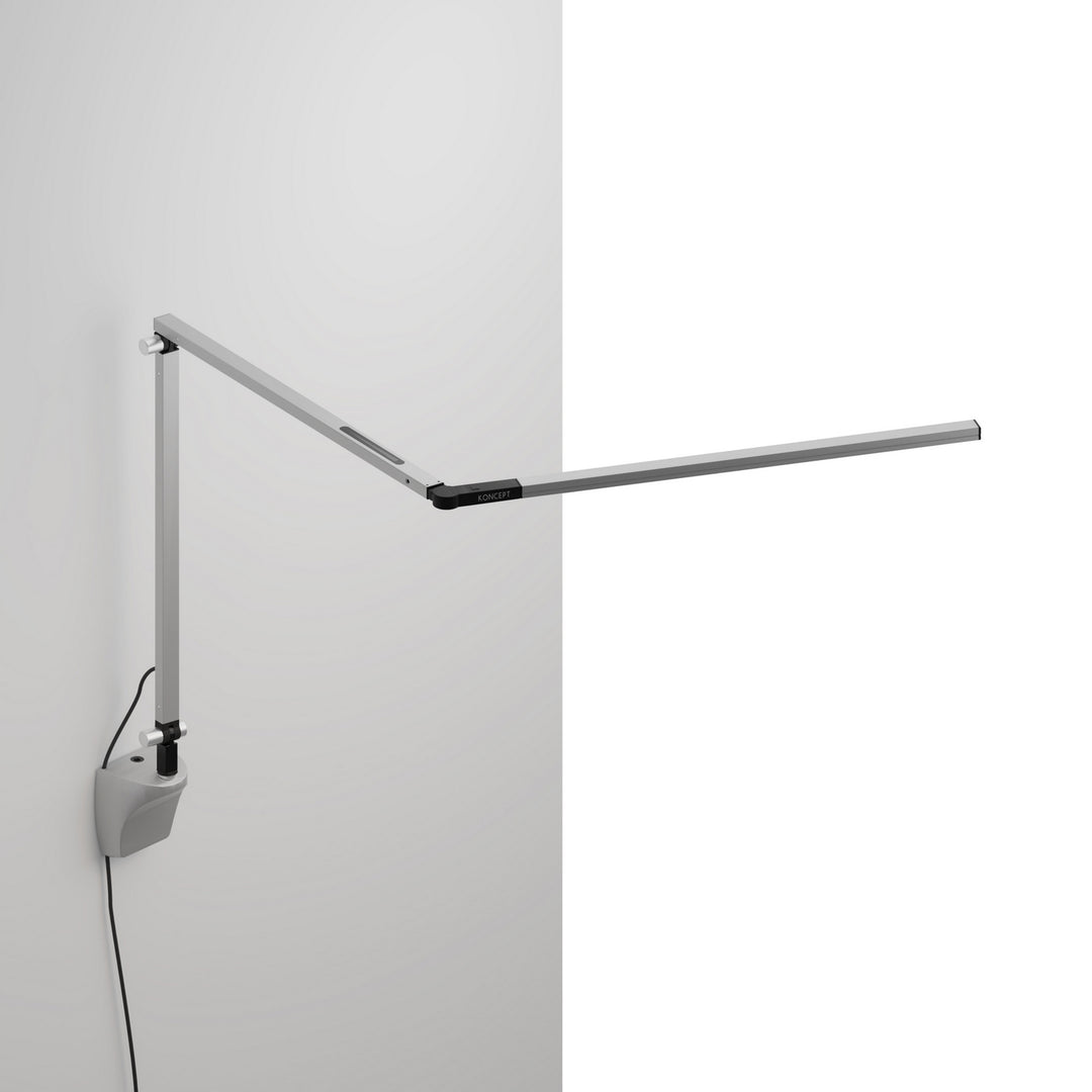 Koncept Lighting AR3200-CD-SIL-WAL Modern Z-Bar Lamp Silver