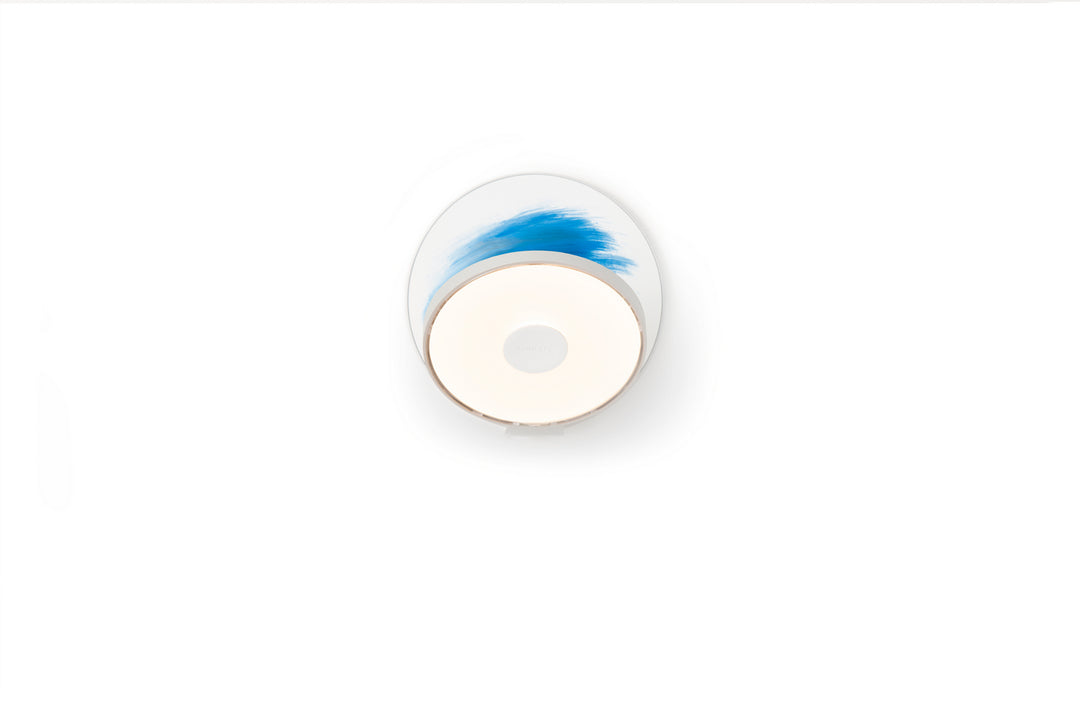 Koncept Gravy GRW-S-SIL-PTB-PI Wall Sconce Light - Silver Body, Paintable