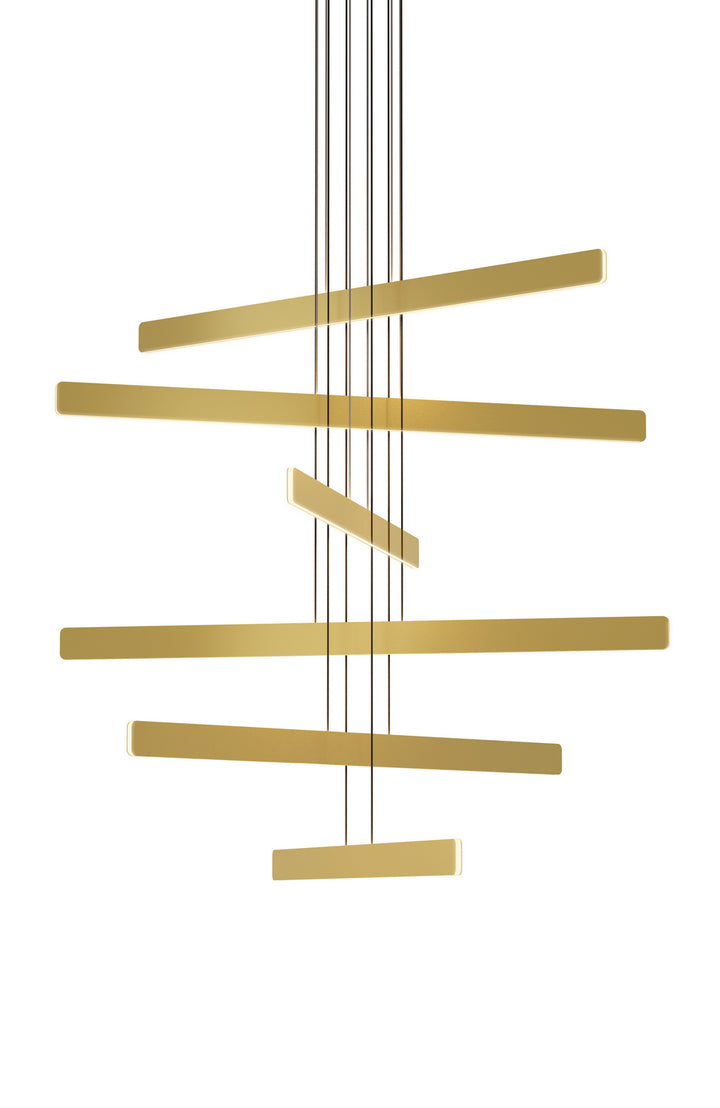 Koncept Sub SUB-C6-SW-GLD Chandelier Light - Gold