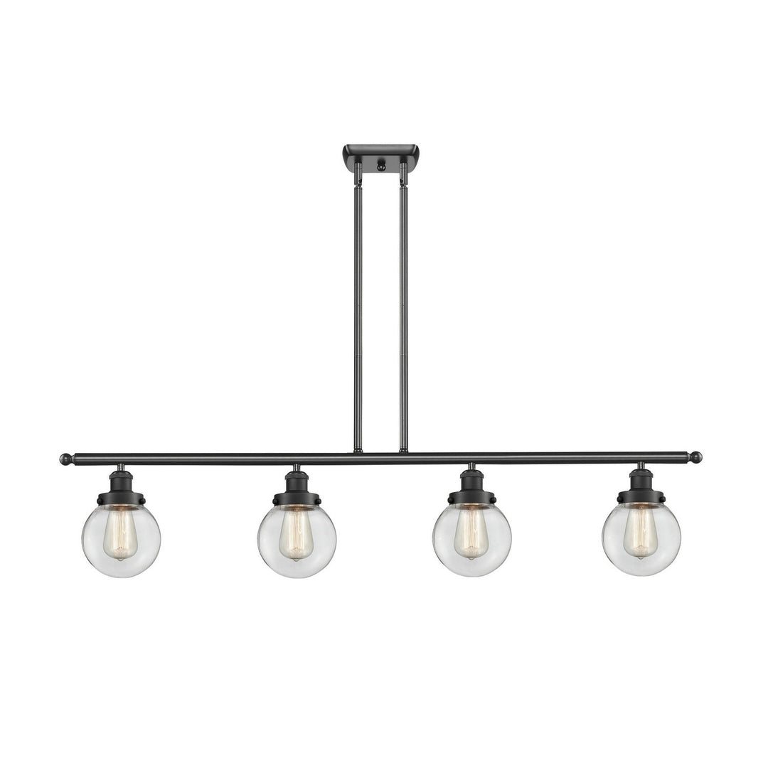 Innovations Ballston Urban 916-4I-BK-G202-6 Pendant Light - Matte Black