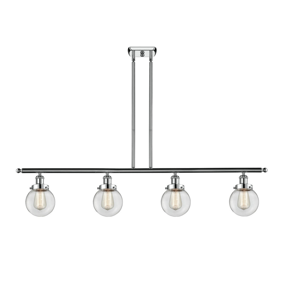 Innovations Ballston Urban 916-4I-PC-G202-6 Pendant Light - Polished Chrome