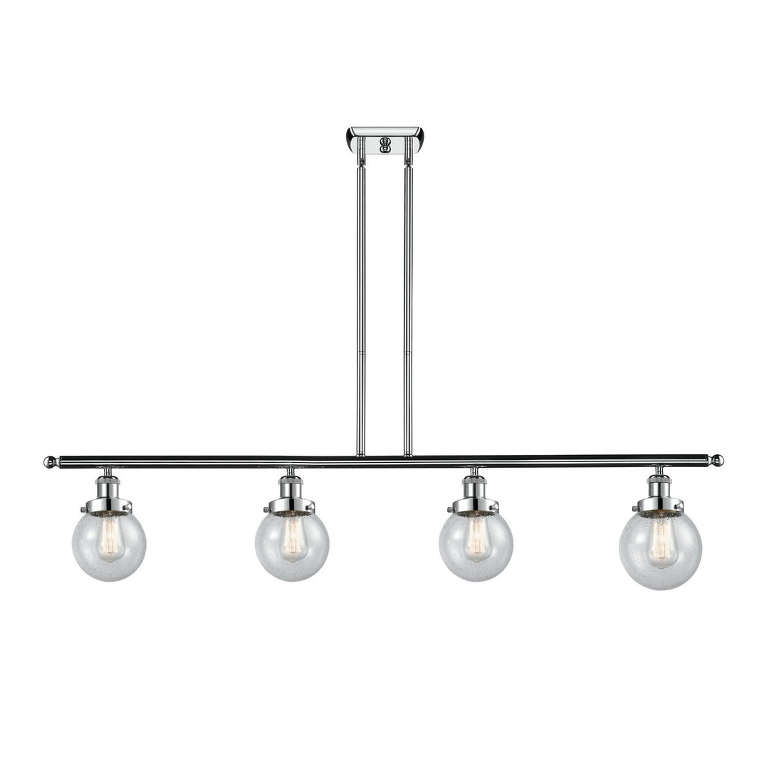 Innovations Ballston Urban 916-4I-PC-G204-6 Pendant Light - Polished Chrome