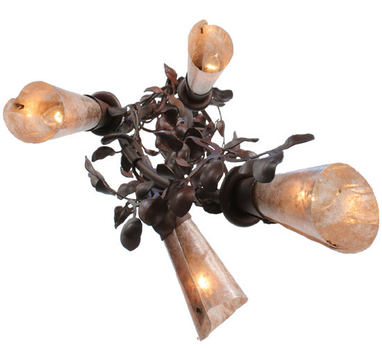 Meyda Tiffany Vinca Vine 114383 Chandelier Light - Rust