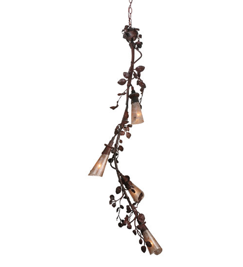 Meyda Tiffany Vinca Vine 114383 Chandelier Light - Rust