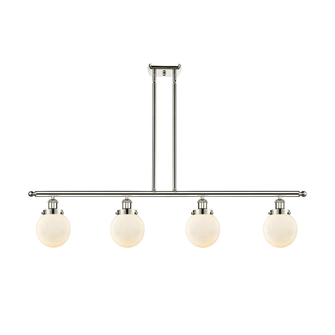 Innovations Ballston Urban 916-4I-PN-G201-6-LED Pendant Light - Polished Nickel