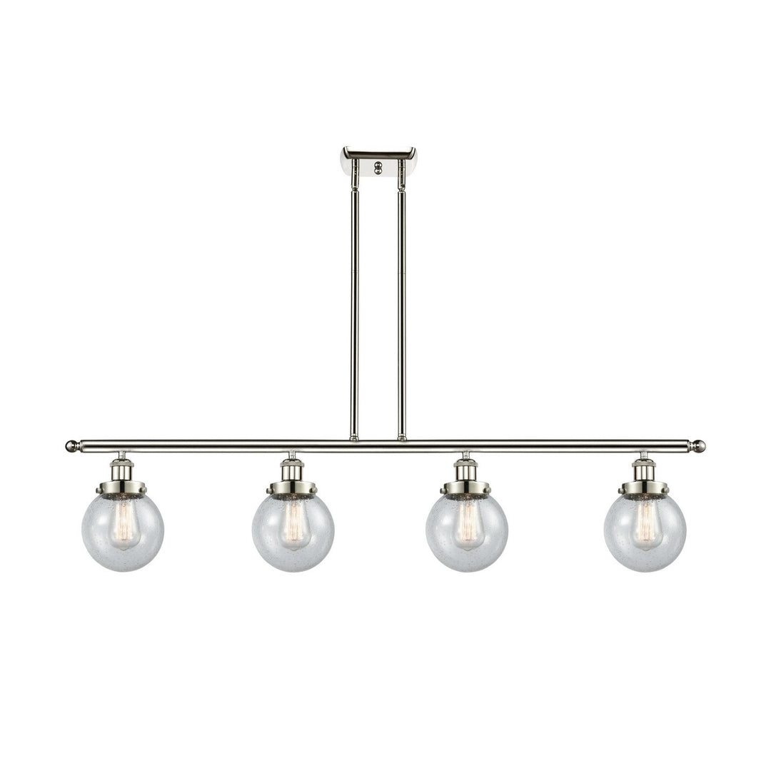 Innovations Ballston Urban 916-4I-PN-G204-6-LED Pendant Light - Polished Nickel