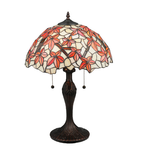 Meyda Tiffany Lighting 114388 Starfish Two Light Table Lamp Lamp Bronze / Dark