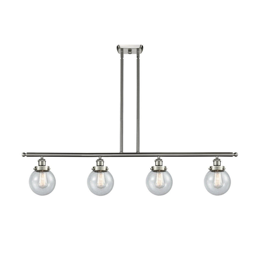 Innovations Ballston Urban 916-4I-SN-G204-6 Pendant Light - Brushed Satin Nickel