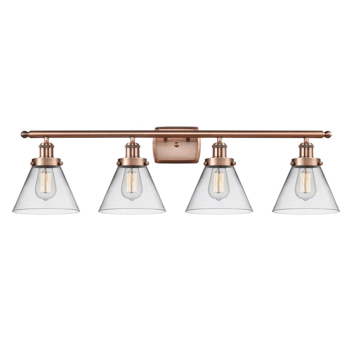 Innovations Ballston Urban 916-4W-AC-G42 Bath Vanity Light 38 in. wide - Antique Copper
