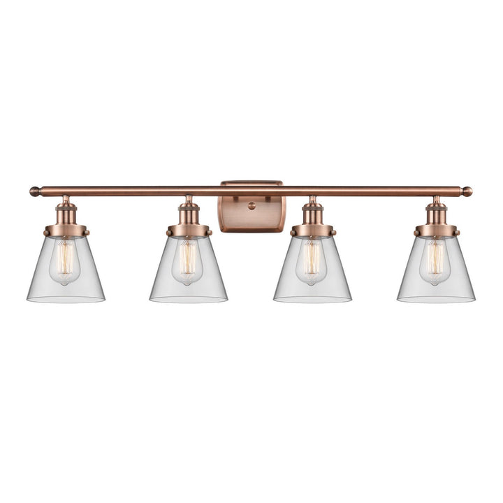 Innovations Ballston Urban 916-4W-AC-G62-LED Bath Vanity Light 36 in. wide - Antique Copper