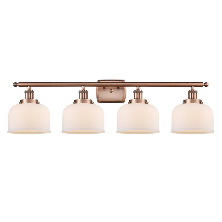 Innovations Ballston Urban 916-4W-AC-G71-LED Bath Vanity Light 38 in. wide - Antique Copper