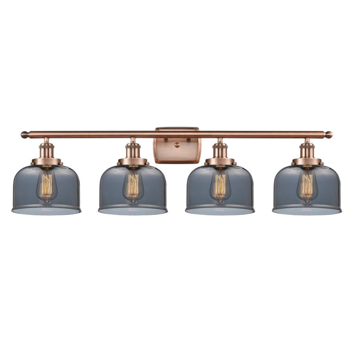 Innovations Ballston Urban 916-4W-AC-G73 Bath Vanity Light 38 in. wide - Antique Copper