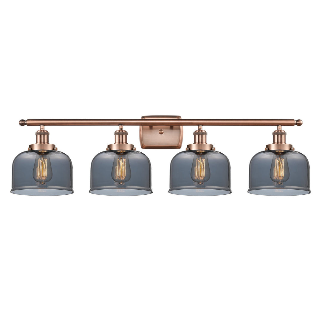 Innovations Ballston Urban 916-4W-AC-G73-LED Bath Vanity Light 38 in. wide - Antique Copper