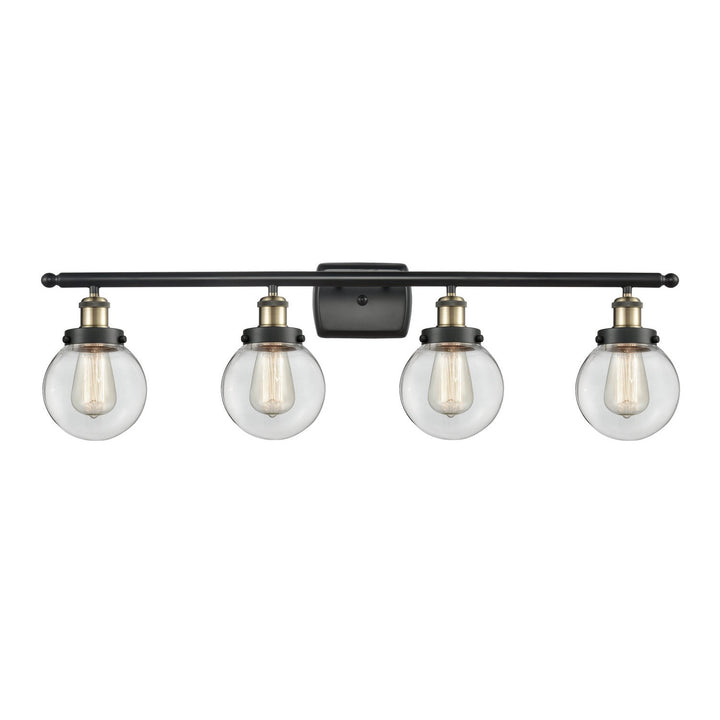 Innovations Ballston Urban 916-4W-BAB-G202-6-LED Bath Vanity Light 36 in. wide - Black Antique Brass