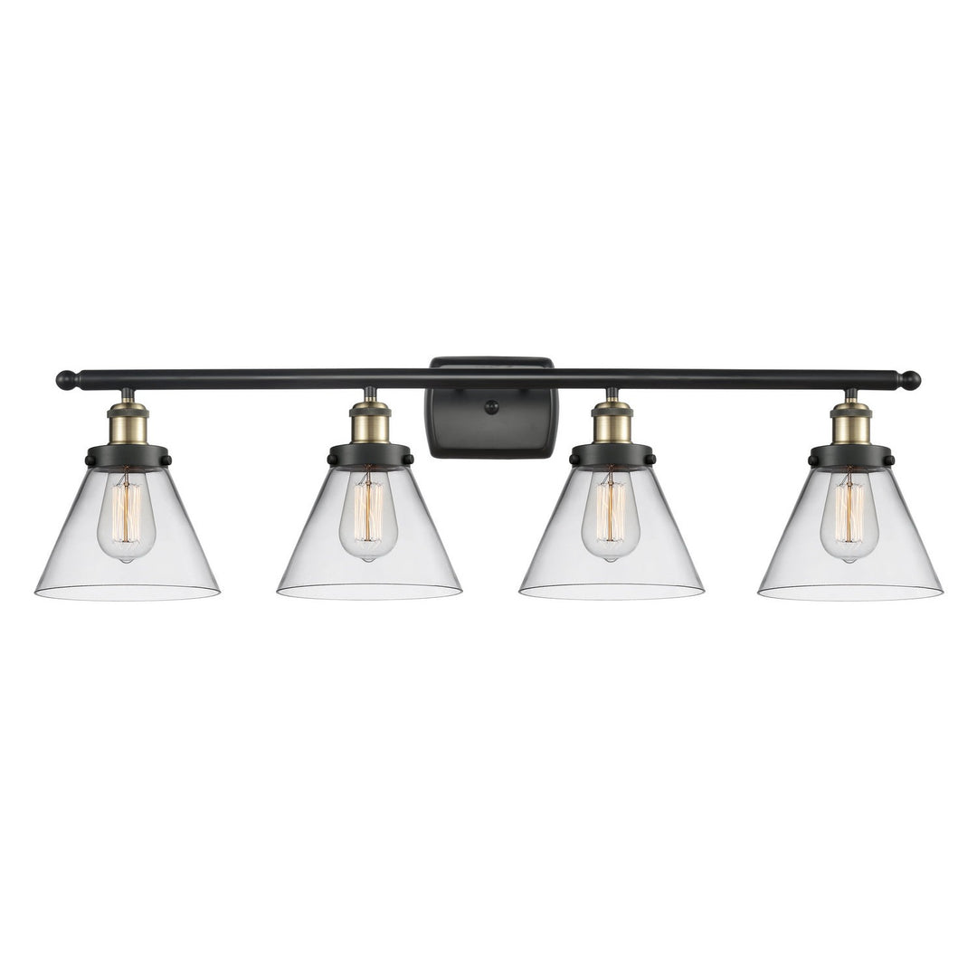 Innovations Ballston Urban 916-4W-BAB-G42-LED Bath Vanity Light 38 in. wide - Black Antique Brass