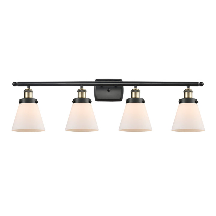 Innovations Ballston Urban 916-4W-BAB-G61 Bath Vanity Light 36 in. wide - Black Antique Brass