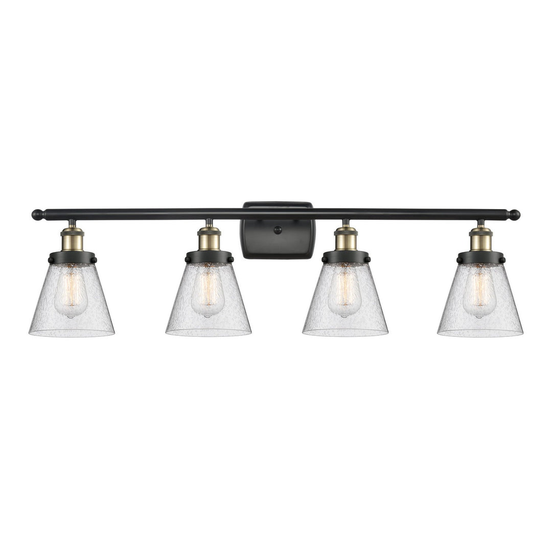 Innovations Ballston Urban 916-4W-BAB-G64 Bath Vanity Light 36 in. wide - Black Antique Brass