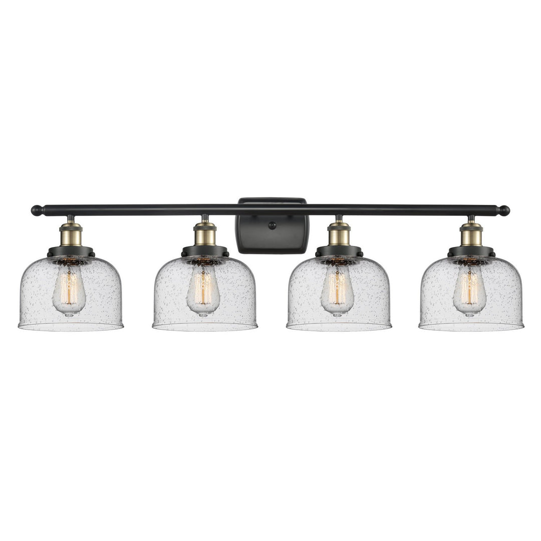 Innovations Ballston Urban 916-4W-BAB-G74 Bath Vanity Light 38 in. wide - Black Antique Brass
