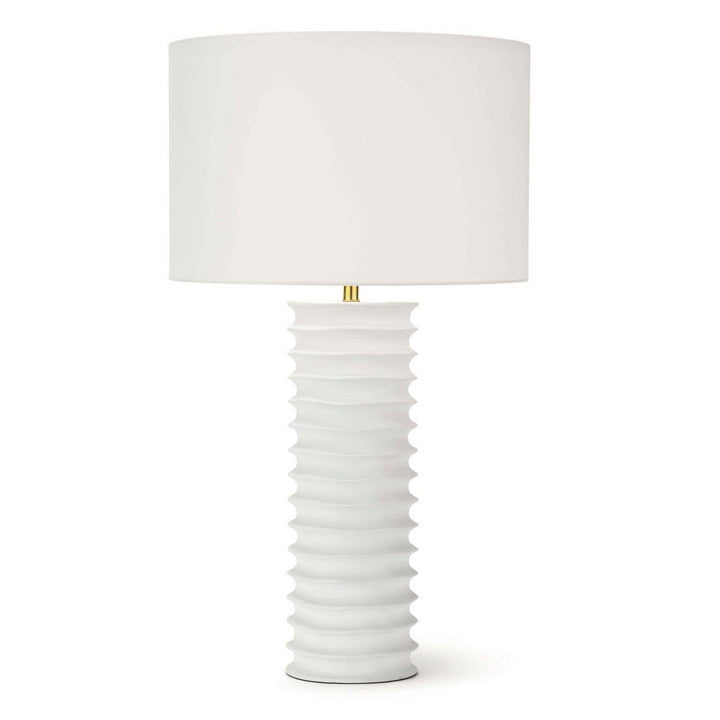 Regina Andrew 13-1482WT  Nabu Lamp White