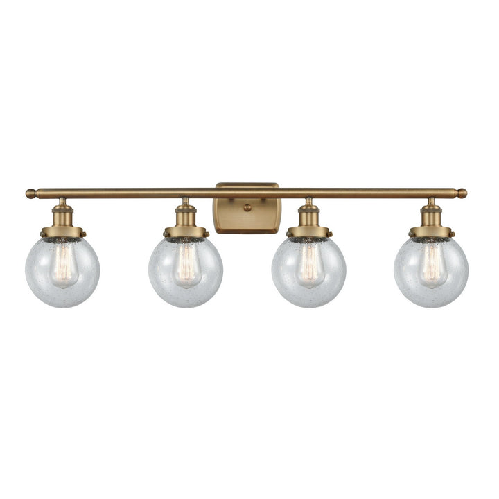 Innovations Ballston Urban 916-4W-BB-G204-6 Bath Vanity Light 36 in. wide - Brushed Brass