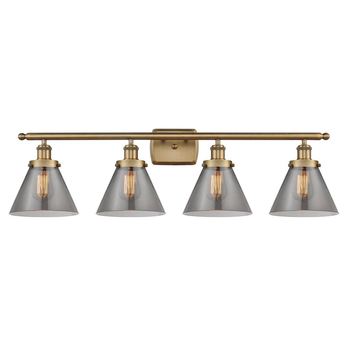 Innovations Ballston Urban 916-4W-BB-G43-LED Bath Vanity Light 38 in. wide - Brushed Brass